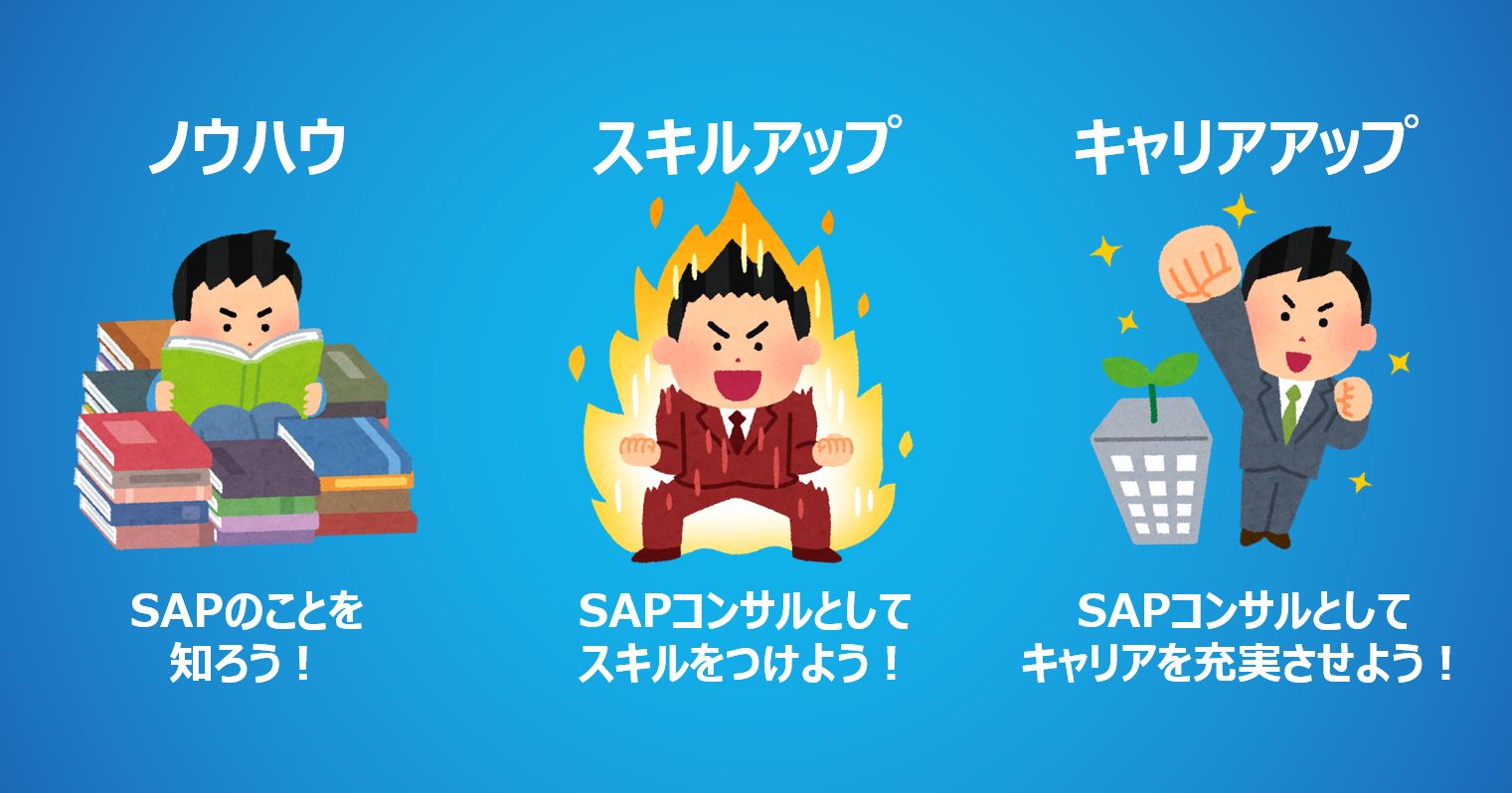 とくとくSAPコンサルの3つの柱