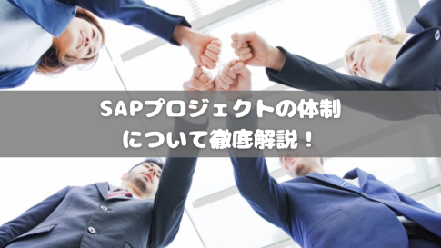 SAPプロジェクトの体制について徹底解説！